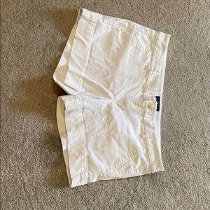 American Eagle Outfitters White Cargo Shorts
